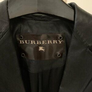Leather Burberry Jacket